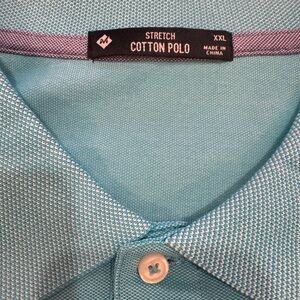 Men's turquoise polo Shirt
